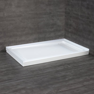 Adena 47.99'' W 35.98'' D Rectangular Single Shower Base