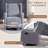 Wingback Nursery Glider Recliner Chair for Adults, Modern Swivel Gliding Rocker Recliners with Footrest, Comfy Chenille Rocking Chair Nursery for Living Room, Bedroom, Office-228763853