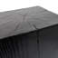 Table d'appoint aspect bois noir, 69,2 cm (27,23 po), couleur Blend, idéale pour une décoration d'appoint ou à plusieurs niveaux, aspect bois vieilli, usage intérieur et extérieur.