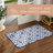 TOWN & COUNTRY EVERYDAY Walker Modern Diamond Everwash Non-Slip Backing Kitchen Mat-1881732443-1881732446