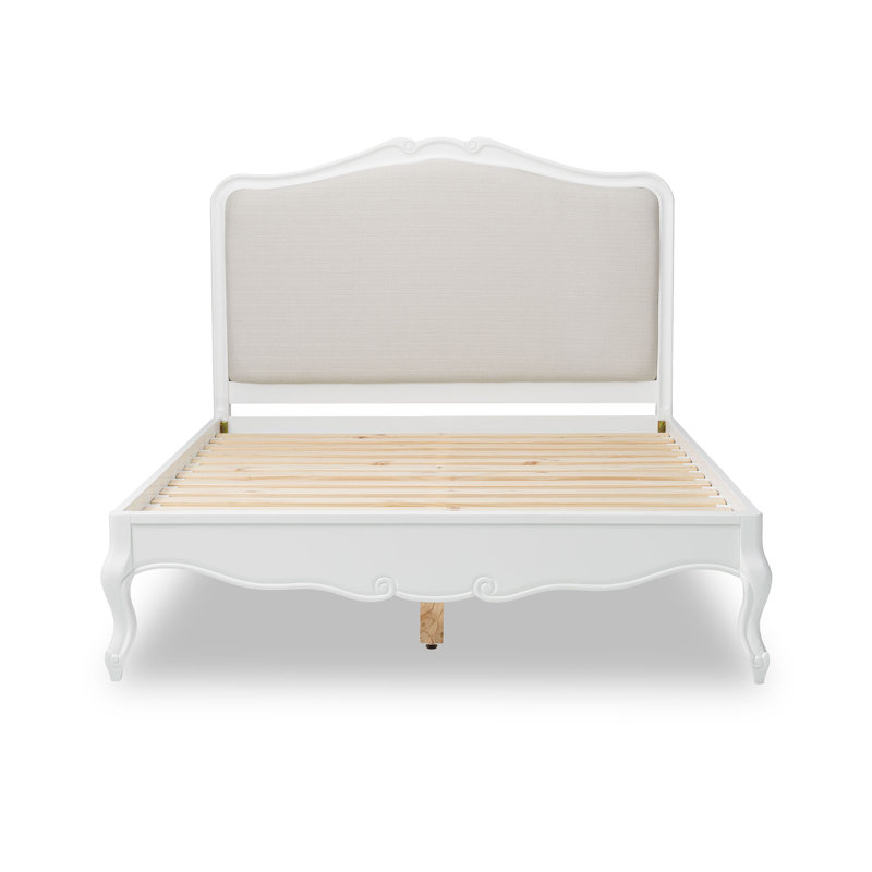 Lemaire Upholstered Bed, Antique White, Kingsize (5')