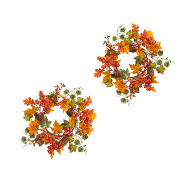 Faux 6.5'' Wreath