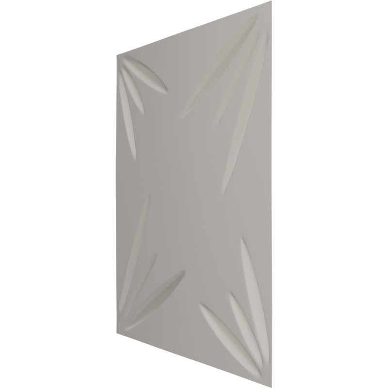 Panneau mural décoratif 3D en cuivre vieilli l 19 5/8 po x H 19 5/8 po Inula EnduraWall (couvre 2,67 pieds carrés)
