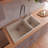 33.88'' L Double Bowl Granite Kitchen Sink-20524776
