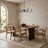 Acacia Wood Rectangular Dining Table