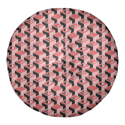 Coussin de sol à motif de gratte-ciels classiques