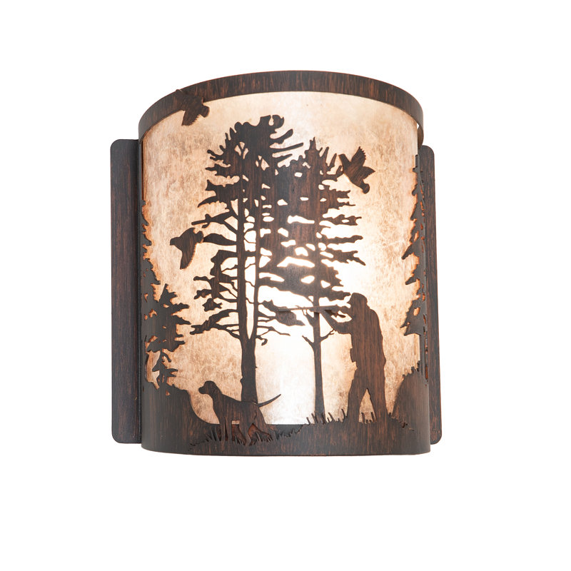 1 - Light Flush Mounted Sconce