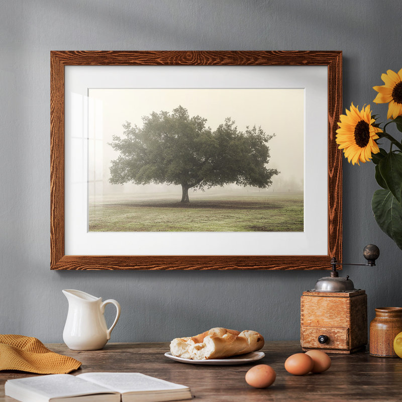 " Trees In The Fog II ", H 14 po x l 20 po x P 1,5 po, Érable