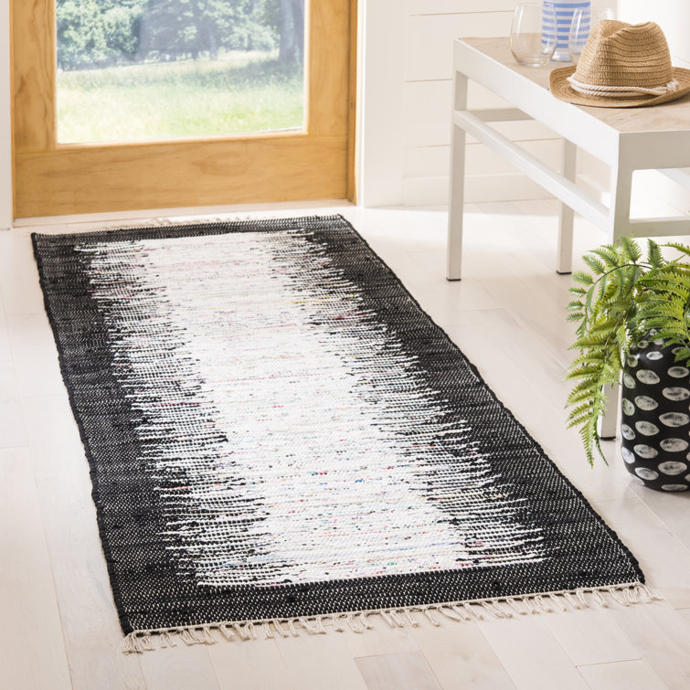 Ceniceros Abstract Cotton Hand Woven Area Rug
