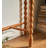26.77" Brown Semi-Circle Solid + Manufactured Wood Console Table
