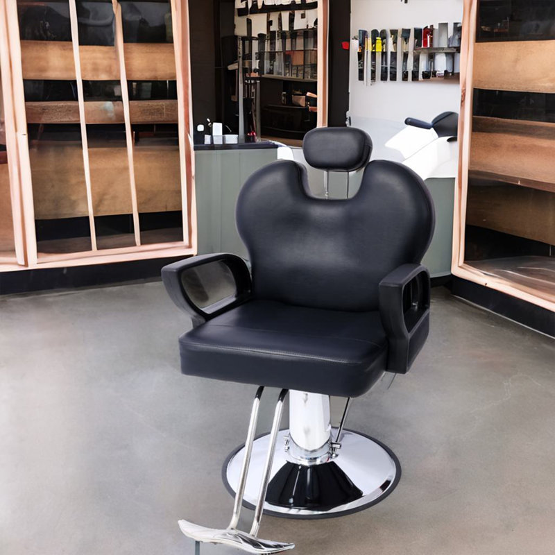 Fauteuil de barbier Beauty Shampoo , Noir, noir, noir, noir