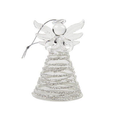 Mcdaniel 8cm Glass Hanging Figurine Ornament