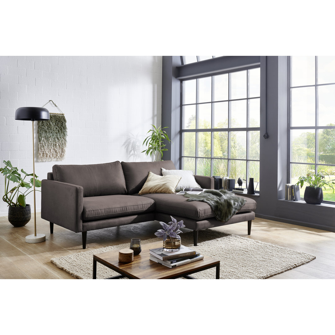 Madteos Kleines Ecksofa mit Chaiselongue