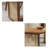 Tasteful table set in solid wood-108739105