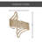 Angel Cuff Metal Wings 2 Curtain Tiebacks-59257650