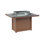 Donoma Rectangular Dining Fire Pit Table