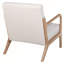 Fauteuil Mid-Century moderne avec coussin lombaire amovible-389788051-389788045