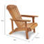 Hudson Wooden Adirondack Garden Chair