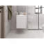 Lavabo pour salle de bain Sutcliffe, blanc-2136520338