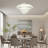 Modern Flush Mount Crystal Ceiling Light