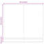 Breakwater Bay 195cm D Canvas Cover Retractable Door / Window Awning-2129384765-2129384767
