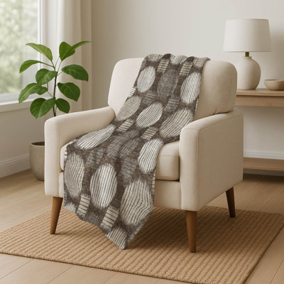 Addison Machine Washable Sherpa ASB900 Geometric Throw Blanket