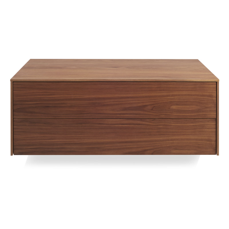 Wonder Wall 2.0 Solid Wood Accent Chest, Walnut