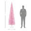 Arbre de Noël artificiel avec embouts de branches réalistes et support en plastique
