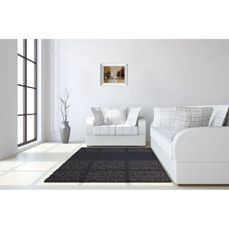 Art mural matin brume - 22 po x 26 po - Cadre en miroir