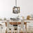Smither 4 - Light Dimmable Chandelier