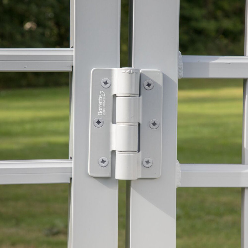 Charnière papillon standard, Blanc