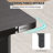 Aveline Extendable Dining Table 47" To 63" - Expandable Table With X-Brace Metal Legs, Smooth Glide Mechanism, Seats 6-8, Space Saving For Small Areas-283322096