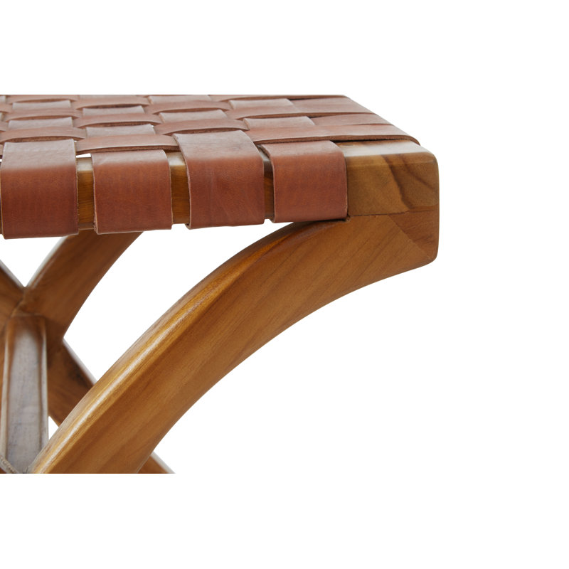 Indira Solid Wood Accent Stool