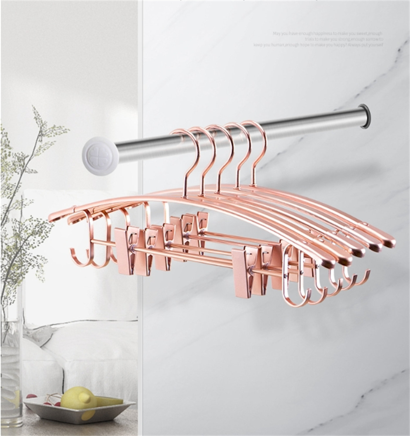 Thrones Designs Premium Aluminum Alloy Clothes Hanger - Wayfair Canada