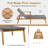 Patio Rattan Lounge Chair With 4-Position Adjustable Backrest