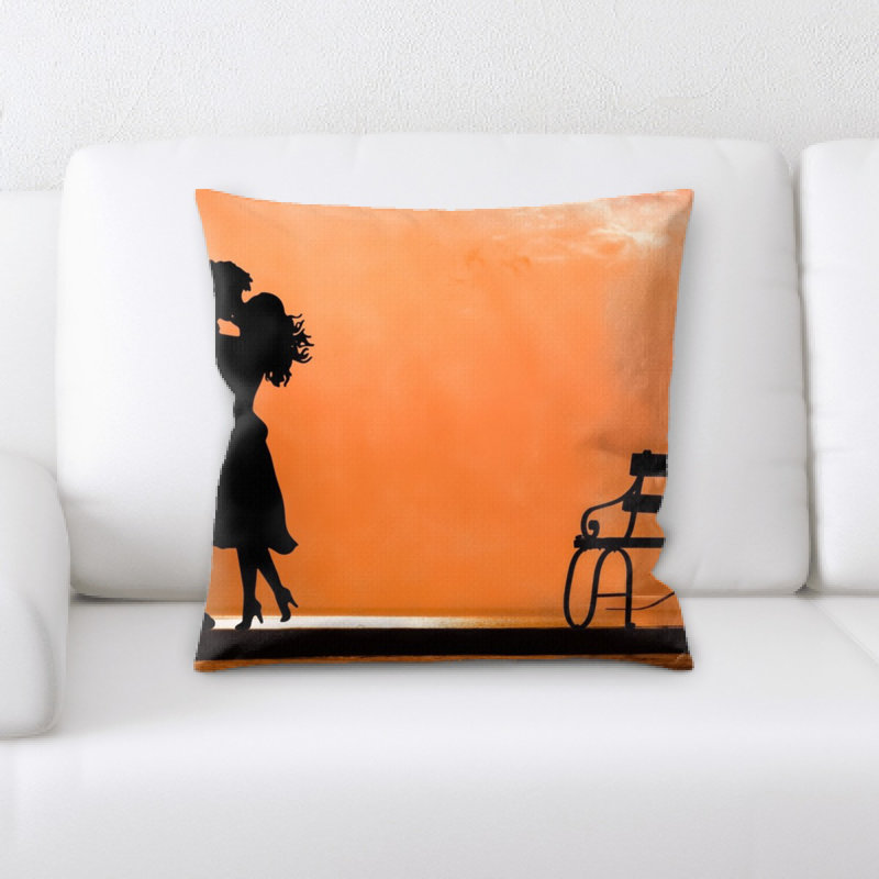 Coussin décoratif couple
