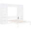 Grand lit blanc avec espace de rangement personnalisable-1010540094