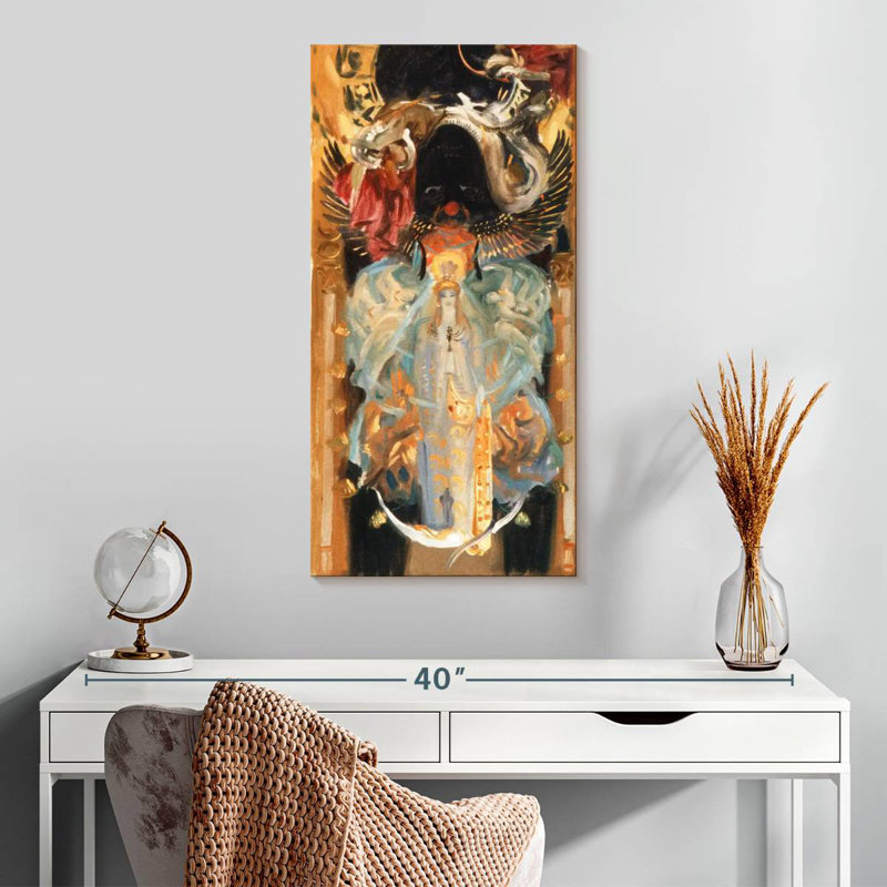 Astarte 1890-1895, H 30 po x l 15 po