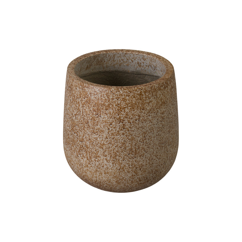 Boîte à fleurs ronde Opus Terrazzo Moss Terrazzo, H 17 po x l 15 po x P 15 po