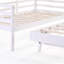 Lit de jour simple avec couchette et garde-corps