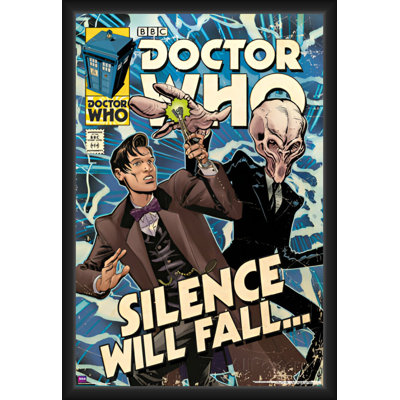 Officially Licensed Doctor Who – Silence Will Fall – Framed Art Poster – 24 x 36 Inch – Sturdy Engineered Wood Frame with Plexi Glass – Ready to Hang Officially Licensed Doctor Who – Silence Will Fall – Framed Art Poster – 24 x 36 Inch – Sturdy Engineered Wood Frame with Plexi Glass – Ready to Hang