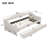 Upholstered Twin XL Size Daybed with LED Belt and 2 Drawers-19145100