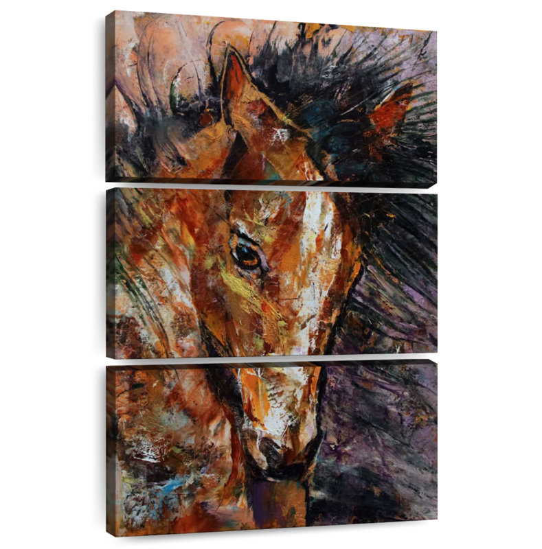 Brampt Colt Horse, 65" H x 42" W