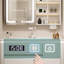 Simple armoire de salle de bain de style français.
