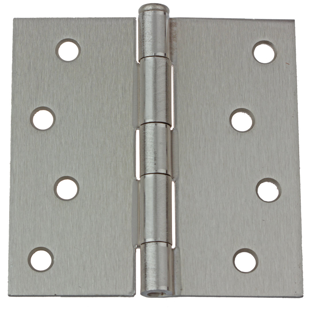 4" H x 4" W Removable Pin 12 Door Hinges (Set of 12) GlideRite Hardware 