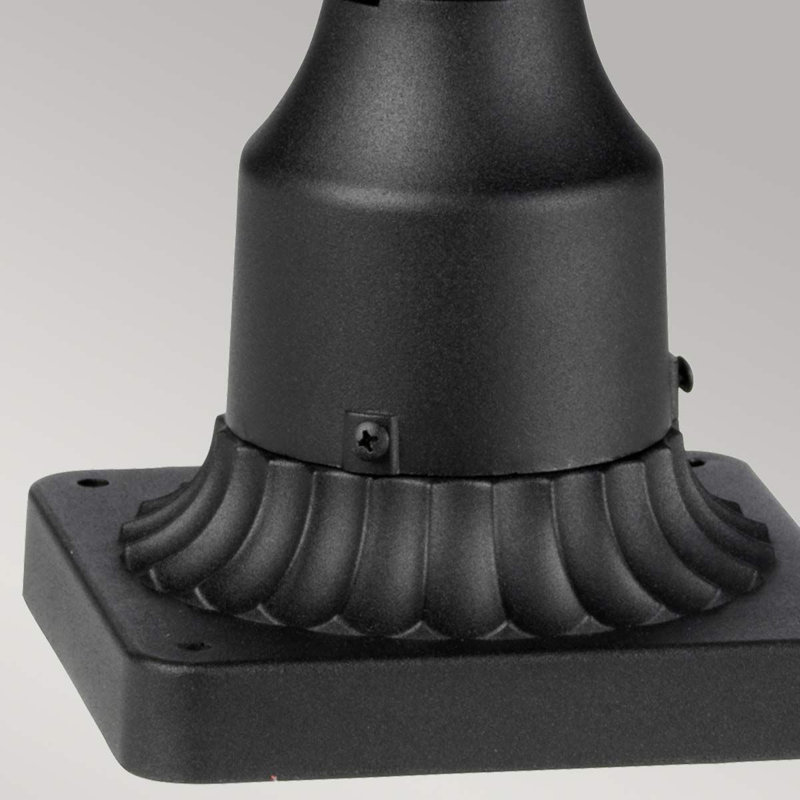 Tilda Mirrored Pier Mount Light, Black
