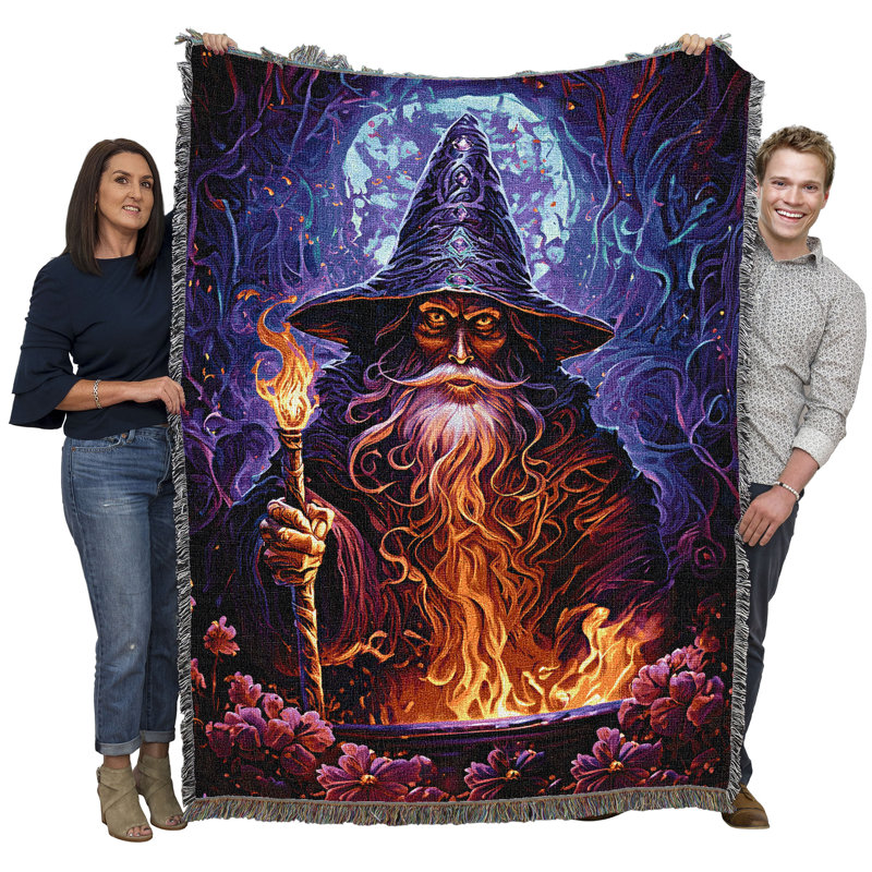 Jeté en coton Pure Country Weavers, Terre Mère
