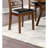 2 Dining Room Chair , Walnut Veneer, Cushion Seat Relaxation, Contemporary Grace, Knot Back Show 2 Side Chairs For Room, Tone, Style,