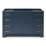 54" Single Bathroom Vanity Base Only