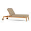 Alpine Outdoor Teak Chaise Lounge-1700104262